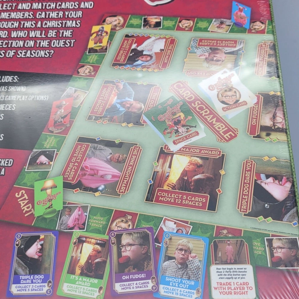A Christmas Story Card Scramble Game NEW SEALED - Picture 6 of 6